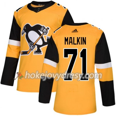Pánské Hokejový Dres Pittsburgh Penguins Evgeni Malkin 71 Alternate 2018-2019 Adidas Authentic